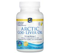 Nordic Naturals Olio di fegato di merluzzo artico 750 mg aroma limone