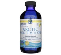 Nordic Naturals Olio di fegato di merluzzo artico limone, 237 ml
