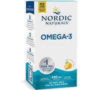 Nordic Naturals Omega-3, 690mg Omega-3, Limone, 120 Capsule Morbide - Spedizi...