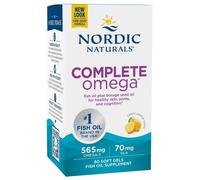 Nordic Naturals Omega-3 completo 565 mg + GLA 70 mg limone, 60 capsule