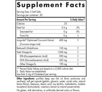 Nordic Naturals, Omega Curcumin, 1200 mg Omega-3 più 400 mg di curcumina otti...