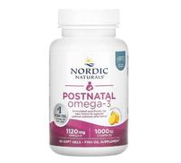 Nordic Naturals Omega-3 postnatale 1120 mg, 60 capsule