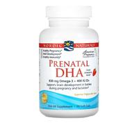 Nordic Naturals Prenatal DHA 830mg Omega-3 + 400 UI D3 Fragola - 90 capsule m...
