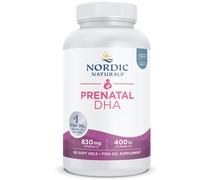 Nordic Naturals, Prenatal DHA, 830mg Omega-3 più 400 UI D3, insapore