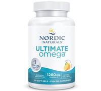 Nordic Naturals, Ultimate Omega, 1280 mg Omega-3, limone, 60 capsule molli