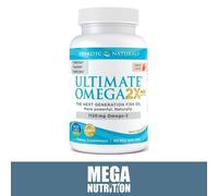 Nordic naturals Ultimate Omega 2X Mini, Vitamina D3 Sapore di Fragola 60 Softgel