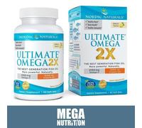Nordic naturals Ultimate Omega 2X Vitamina D3 1000 Iu D3 2150mg Lemon 60 Softgel