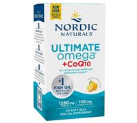 Nordic Naturals Ultimate Omega + Coq10, limone - 120 capsule