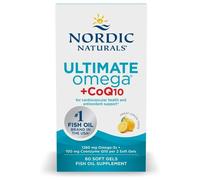 NORDIC NATURALS Ultimate Omega + CoQ10 - Ottimo gusto al limone 60 Pc