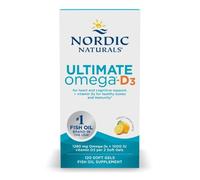 Nordic Naturals, Ultimate Omega-D3 Lemon, 120 capsule molli - spedizione lampo