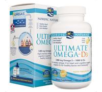 Nordic Naturals, Ultimate Omega-D3 Lemon, 120 capsule molli - spedizione lampo