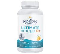Nordic Naturals, Ultimate Omega-D3 Lemon, 120 capsule molli - spedizione lampo