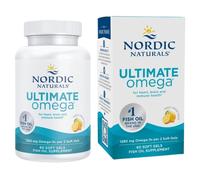 Nordic Naturals, Ultimate Omega, 1280 mg Omega-3, limone, 60 capsule molli