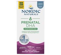 Nordic Naturals Vegan Prenatal DHA 500 mg Omega-3 - 60 capsule
