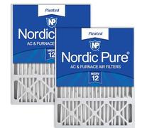 Nordic Pure 16 x 25 x 5 MERV 12 Honeywell/Lennox AC Furnace filtri aria 2 pezzi