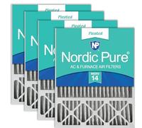 Nordic Pure 20 x 25 x 5lxredm14-4 Lennox X6673_X6675 filtro Merv 14 di ricambio