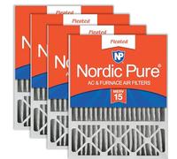 Nordic Pure 20 x 25 x 5lxredm15-4 Lennox X6673_X6675 filtro Merv 15 di ricambio