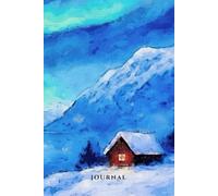 Nordic Reflections: Wanderlust Watercolor Collection | 120 Lined Writing Page Journal Inspired by the Nordic Fjords Beneath the Dancing Aurora Borealis