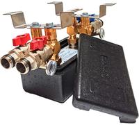 Nordic scambiatore di calore a piastre 50-200kW 1'' isolamento supporto valvole [EEK: A++]
