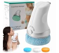 Nordic Sculpt Machine, massaggiatore portatile per scolpire il corpo, con 3 cuscinetti lavabili, scompone il grasso, scolpire la figura da sogno per collo, spalle, vita, addome, glutei, gambe (1 set)