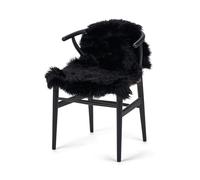 Nordic Sheep Tappeto in pelle di pecora a pelo lungo, 0,6 x 0,9 m, per camera da letto, divano, sedia o tavolo da pranzo, ogni tappeto in pelle di pecora è unico e creato dalla natura, piccolo tappeto