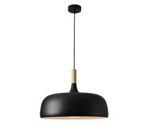 Nordic Style Dining Room White Pendant Lighting LED Single Headlight Postmodern Mount Chandelier, Creative Study Bar Cafe Restaurant Lamp Shade(Dark,32cm/12.6in)