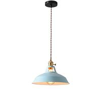 Nordic Style Wrought Iron Suspension Light Personality Creative Single Head Chaner E27 Ceiling Hanging Lamp Living Room Kitchen Decorative Lighting Fixtur