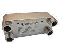 Nordic Tec Ba-16-24 - Scambiatore di calore in acciaio INOX, 24 piastre da 100 kW