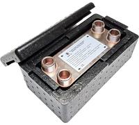 Nordic Tec Ba-16-26 - Scambiatore di calore in acciaio INOX, con isolamento termico, 26 piastre da 105 kW