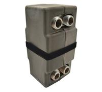 Nordic Tec scambiatore di calore a piastre 25-100kW 3/4' +/- isolamento supporto [EEK: A++]