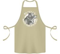 Nordic Uomo Con Barba Divertente Viking Cotone Grembiule 100% Biologico