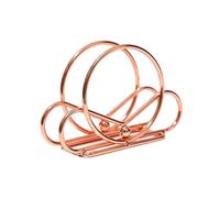 Nordic Upright Napkin Holder, Circle Napkin Tabletop Tissue Dispenser for Kitchen Countertops Dining Table