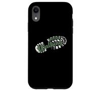 Nordic Walking Footprint Fitness Running Custodia per iPhone XR