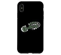 Nordic Walking Footprint Fitness Running Custodia per iPhone XS Max