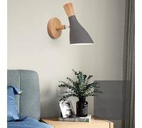 Nordic Wall Decor Lamps Creative LED Indoor Lights Macarons Decorative Living Bedroom Bedside Study Wall Decoration Sconce Lamp (Color : C Size : Withoutbulb) (C Warmlight)