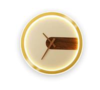 Nordic Wall Lamp Simple Living Room Clock Wall Sconce Modern Art Background Wall Lamp Bedroom Exterior Decoration Wall Light Wall Sconces