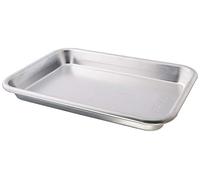 Nordic Ware 47400 Naturals Baker's - Vassoio in alluminio per cuocere e riscaldare piccoli pasti, colore: argento