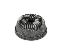 Nordic Ware 53624 Stampo Bavaria, Alluminio Pressofuso, Argento, 23.178 x 23.18 x 9.83 cm