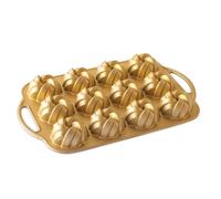 Nordic ware 75th anniversary mini tortiera 12 impronte da cm 8,9 in corda intrec