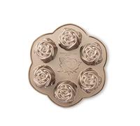 Nordic Ware 85147AMZ - Padella per boccioli di rose, alluminio, rame