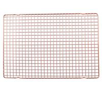 Nordic Ware Grande scaffale di Raffreddamento Placcato Rame Griglia di Cottura Antiaderente, Accessori da Cucina Premium per esporre dolcetti