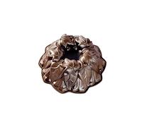 Nordic Ware Harvest Leaves - Stampo per torte, in alluminio pressofuso, con motivo a foglie, prodotto negli Stati Uniti, colore: bronzo, capacità 9 tazze