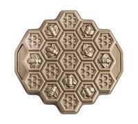 Nordic Ware Honeycomb Pull - Padella, 10 tazze, caramello
