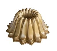 Nordic Ware Stampo Bundt Lotus, Alluminio, Oro, 21,6 x 21,6 x 9,5 cm