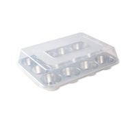 Nordic Ware Naturals - Teglia per muffin con coperchio per il trasporto e lo stoccaggio