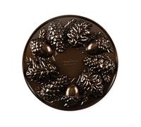 Nordic Ware Woodland - Stampo per torta in alluminio pressofuso a tema forestale, colore: bronzo