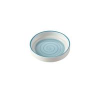 Nordic wind famiglia creativo semplice squisito pratico ciotola di ceramica-anello annuale piatto sapore blu