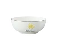 Nordic wind famiglia semplice creativo squisito nero ceramica istantanea noodle bowl -8 pollici piccolo sole