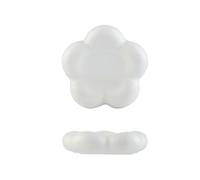 Nordic Wind Home Creative Flowers Semplice Bianco Puro Ceramica Pendolo Piatto-Piatto-Grande