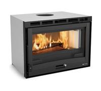 Nordica 6016714 CaminoCaminetto 6,7kW INSERTO 70 H49 4.0 Nero Classe A+